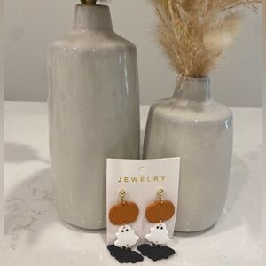 Boutique ghost Halloween costume jewelry earrings